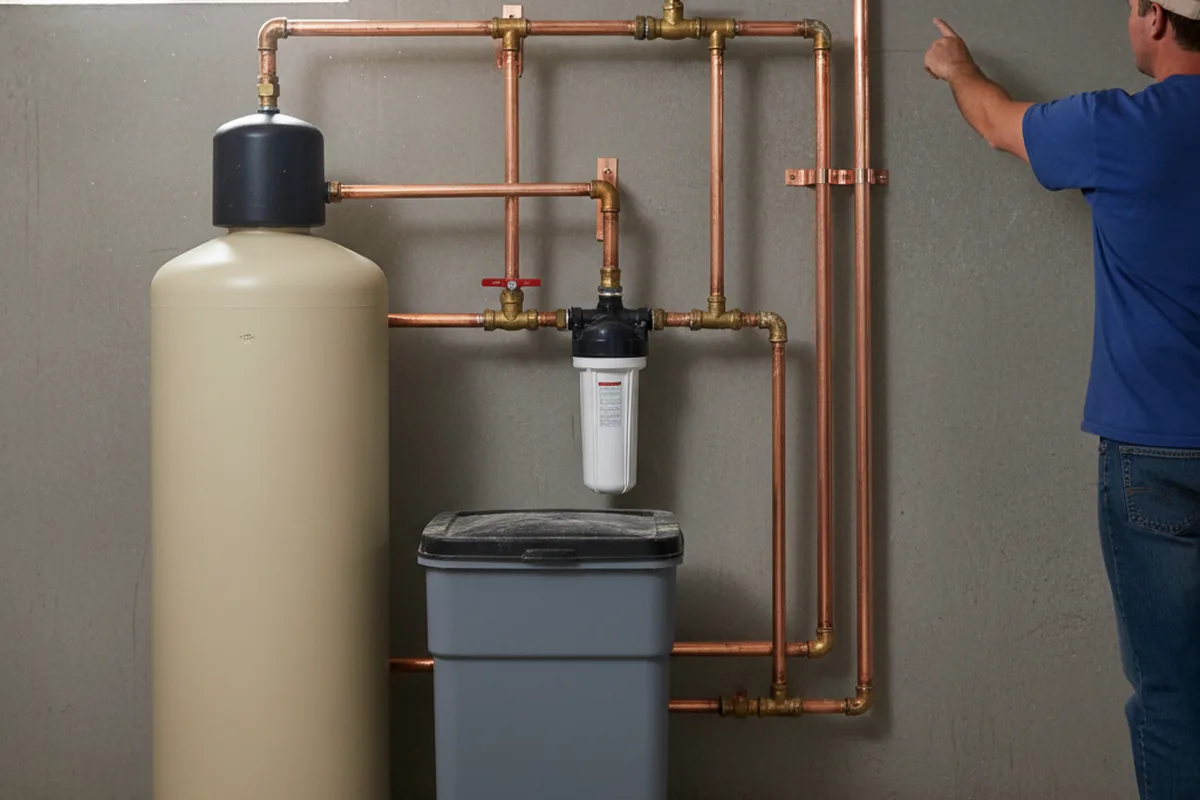 Whole-house water treatment system installed in Avon